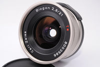 コンタックス  ビオゴン Biogon 21mm F2.8 T*  for G1 G2【8003586】