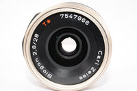 コンタックス  ビオゴン Biogon 28mm F2.8 T*  for G1 G2【7547966】