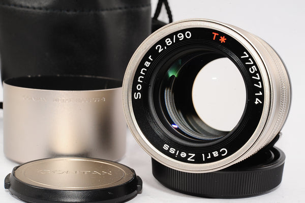 コンタックス  ゾナー Sonnar 90mm F2.8 T*  for G1 G2【7757714】