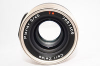 コンタックス プラナー Planar 45mm F2 T* for G1 G2 【7681409】