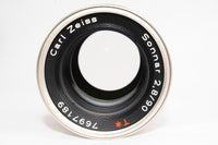 コンタックス ゾナー Sonnar 90mm F2.8 T* for G1 G2 【7697189】