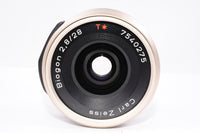 コンタックス  ビオゴン Biogon 28mm F2.8 T*  for G1 G2【7540275】